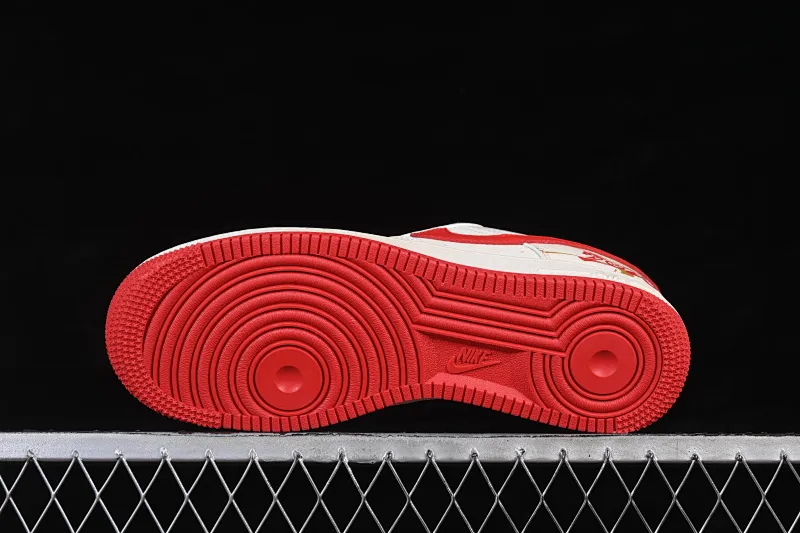 All categories Nk Air Force 1 Air Force series Nk Air Force 1 Low Air Force low-top Nike Air Force 1'07 Low Year of the Horse limited edition off-white wine red Air Force 1 low-top casual sneakers QW5288-125